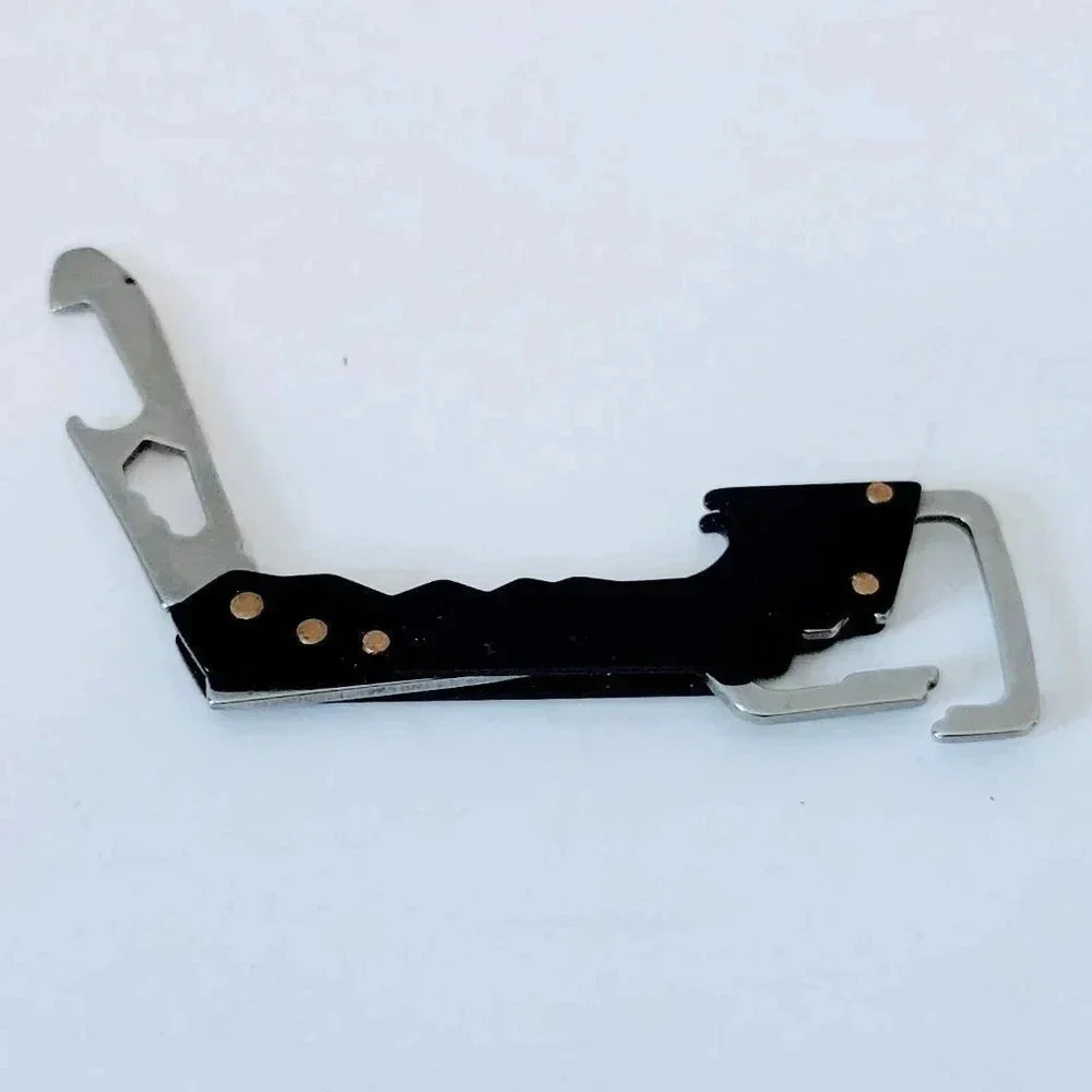 Multifunction Carabiner Pocket Tool Bottle Opener
